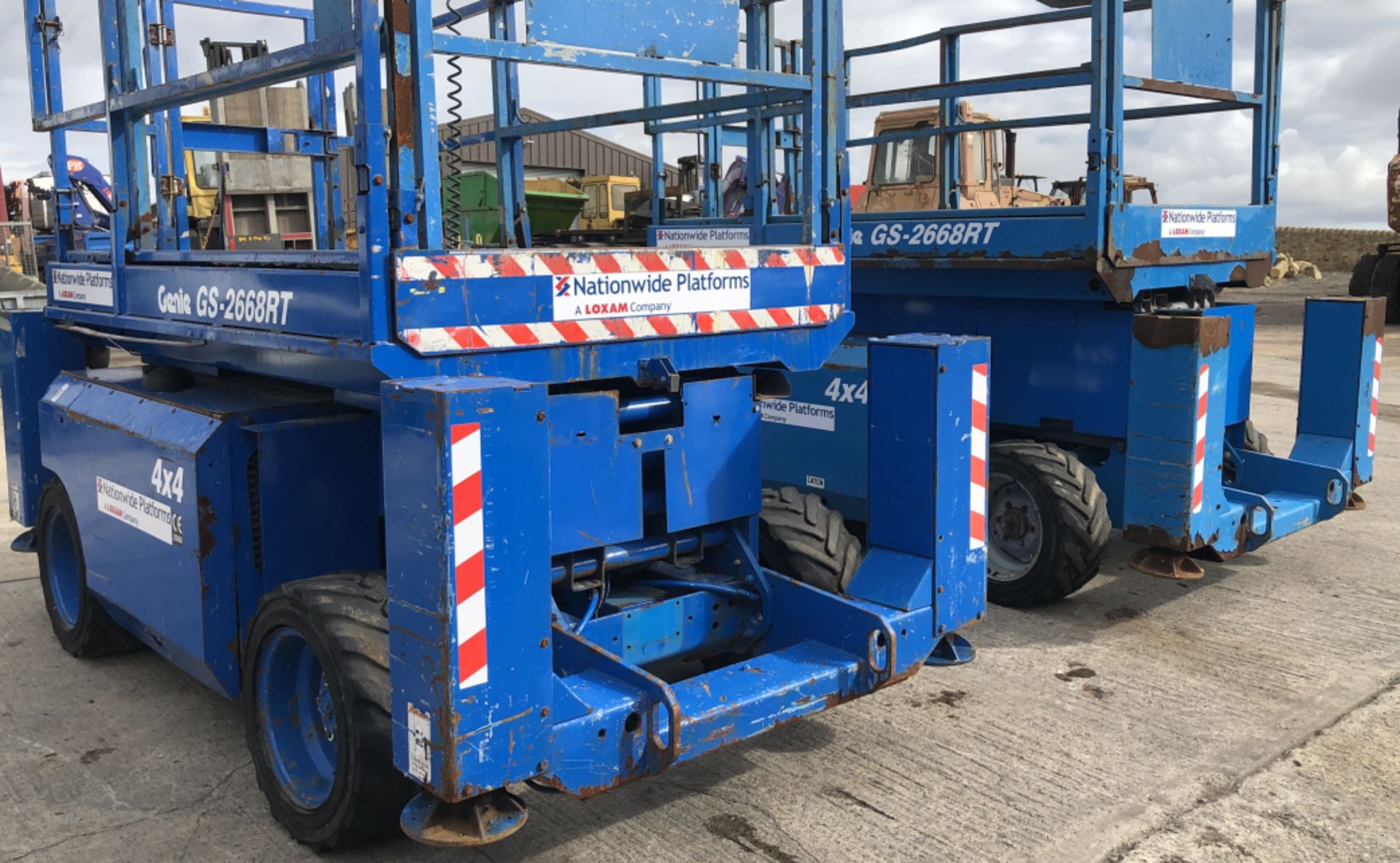 GENIE GS 2668 RT 4×4 SCISSOR LIFT | 10M LIFT - Image 7 of 15