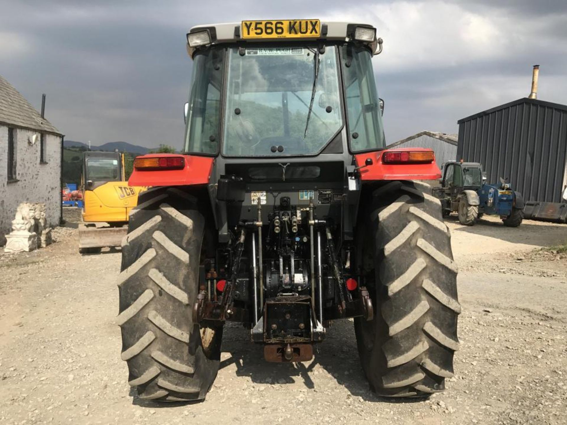 2001 MASSEY FERGUSON 4255 TRACTOR 4WD Y REG V5 3950 HOURS - Image 8 of 10