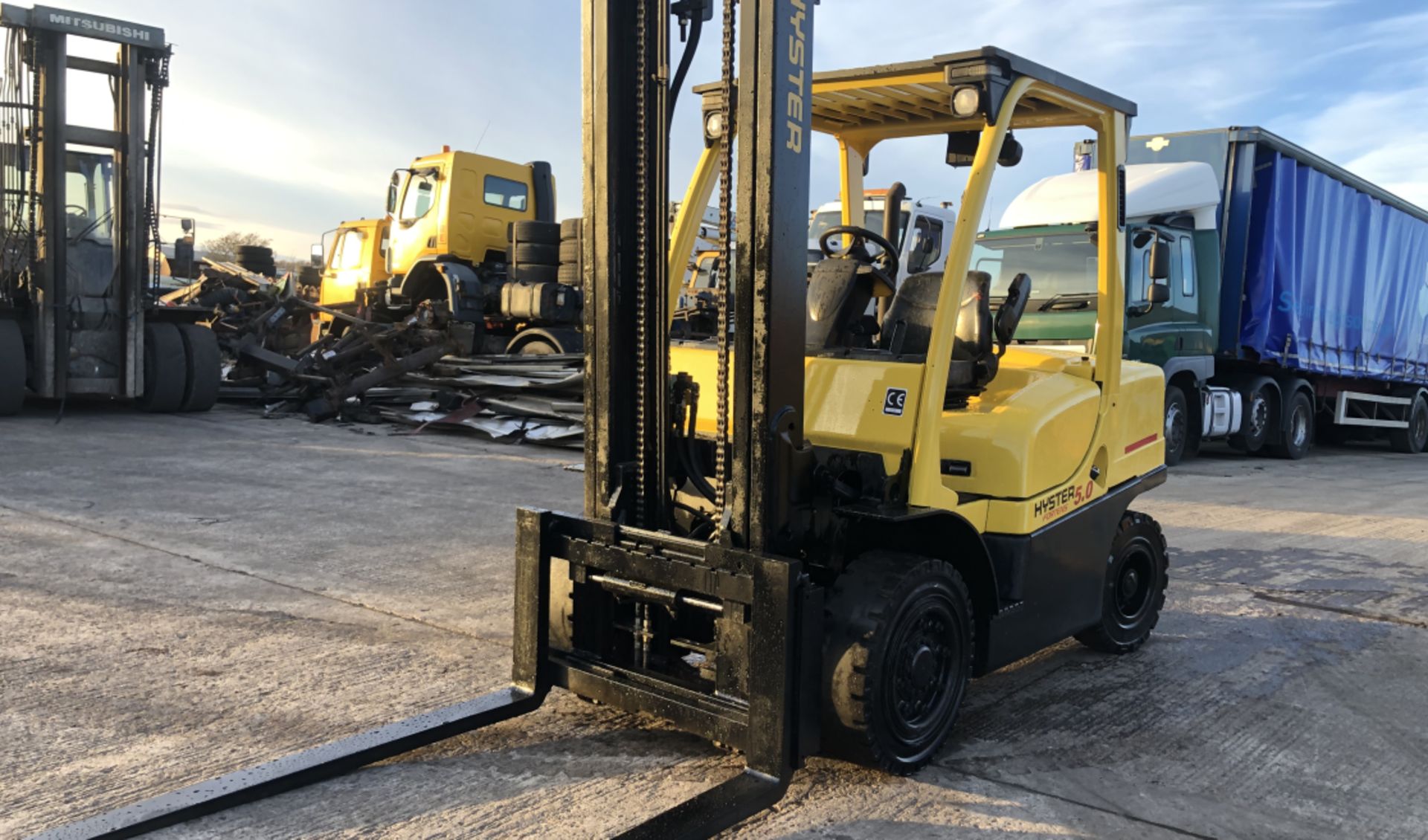 HYSTER H5.0 FT FORTEN 5 TON DIESEL FORKLIFT - Image 9 of 11