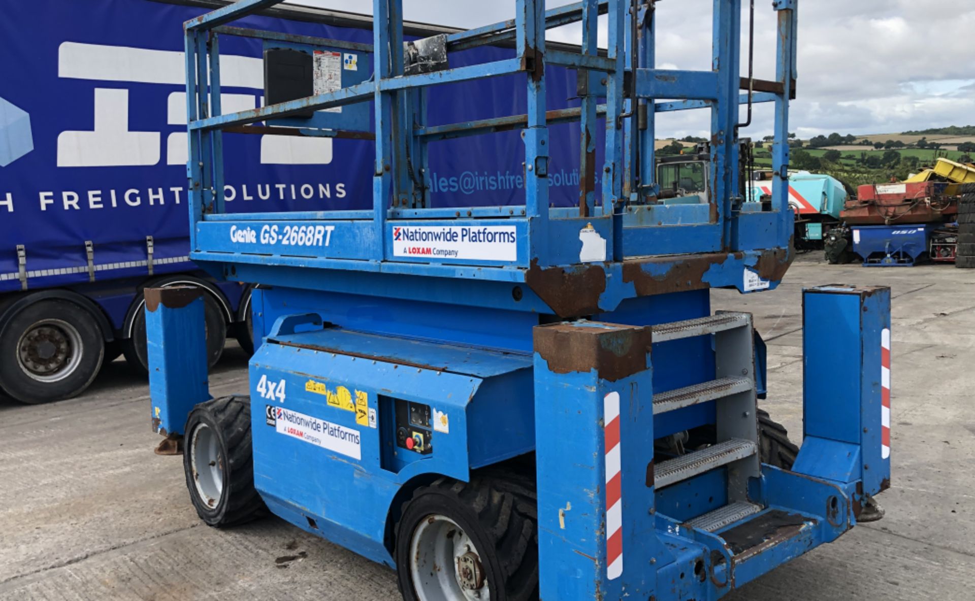 GENIE GS 2668 RT 4×4 SCISSOR LIFT | 10M LIFT - Image 11 of 15