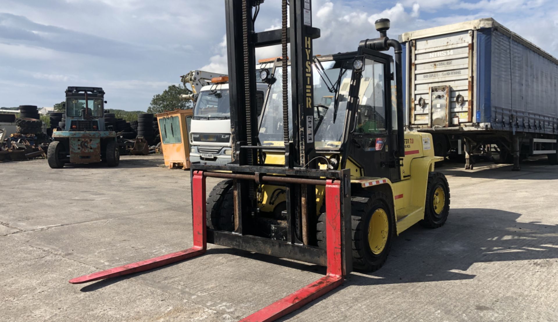 HYSTER H7.00 XL DIESEL 7 TON FORKLIFT - Image 14 of 16