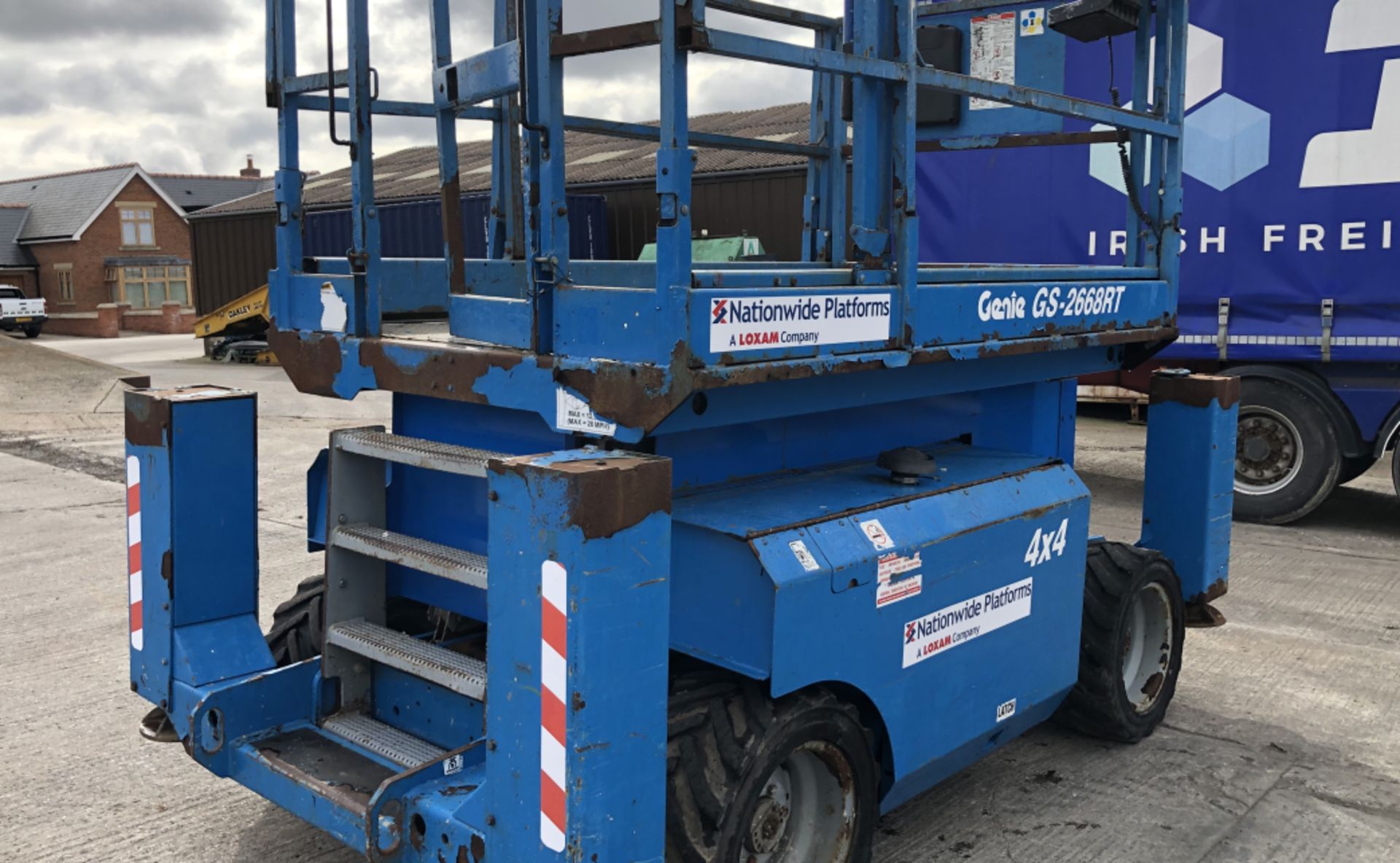 GENIE GS 2668 RT 4×4 SCISSOR LIFT | 10M LIFT - Image 3 of 15