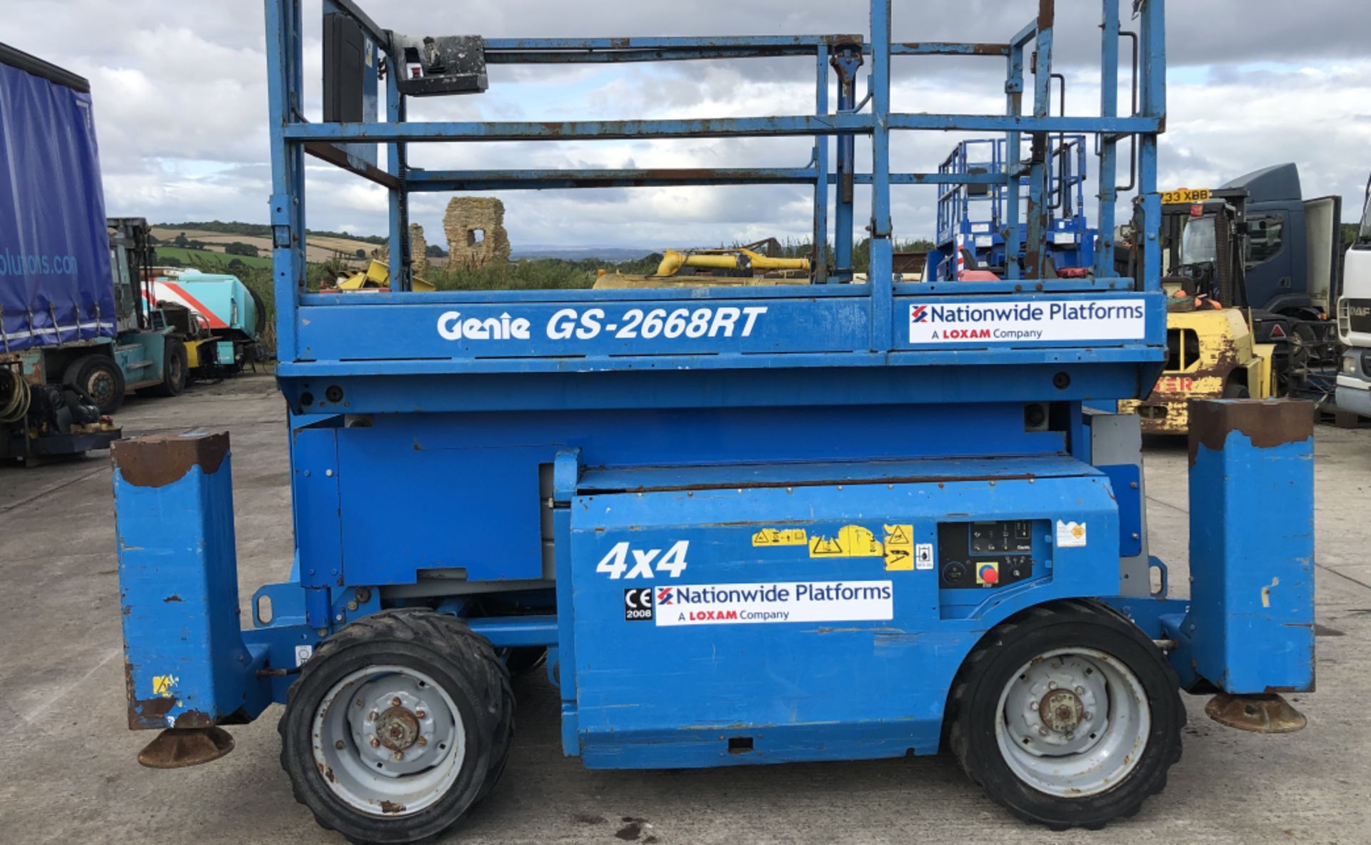 GENIE GS 2668 RT 4×4 SCISSOR LIFT | 10M LIFT