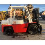 NISSAN FD50,5 TON DIESEL CONTAINER SPEC FORKLIFT