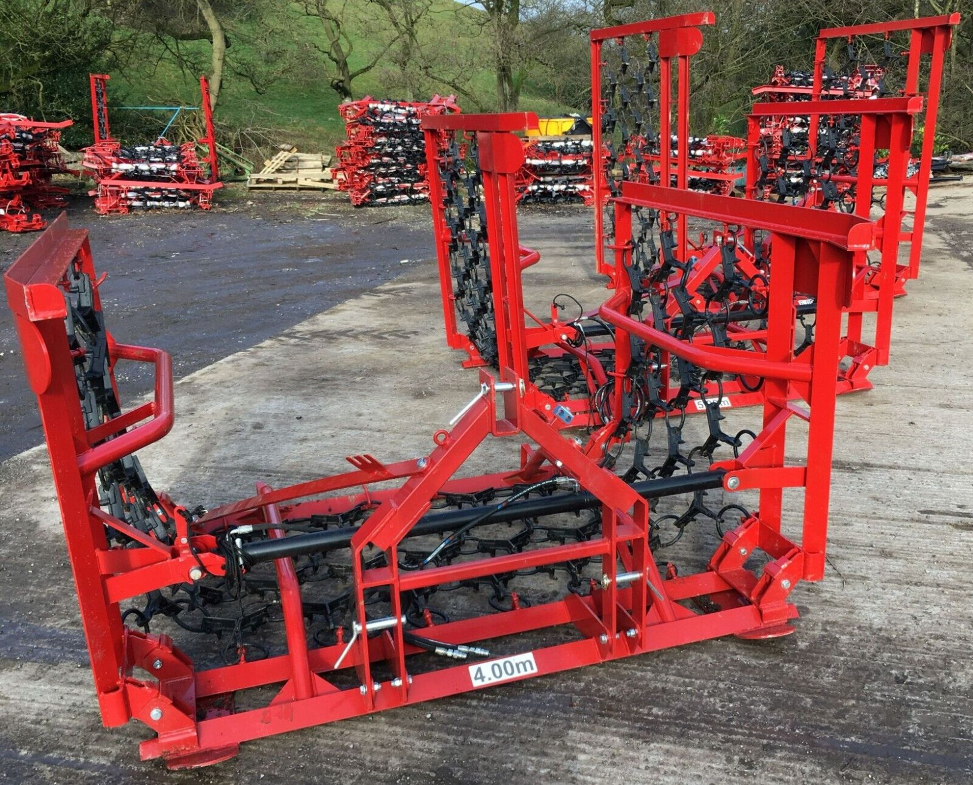 NEW 2023 CHAIN HARROWS: HYDRAULIC FOLDING DESIGN 6M HYDRAULIC FOLDING - Image 5 of 10