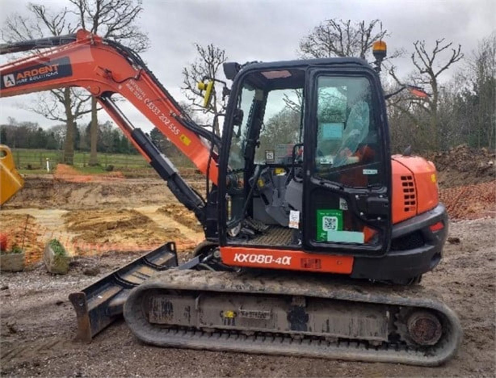 2018 KUBOTA KX080-3