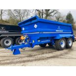 TYRONE TRIUMPH: 16-TON DUMP TRAILERS - AIR & OIL BRAKES, TWIN TIPPING RAMS