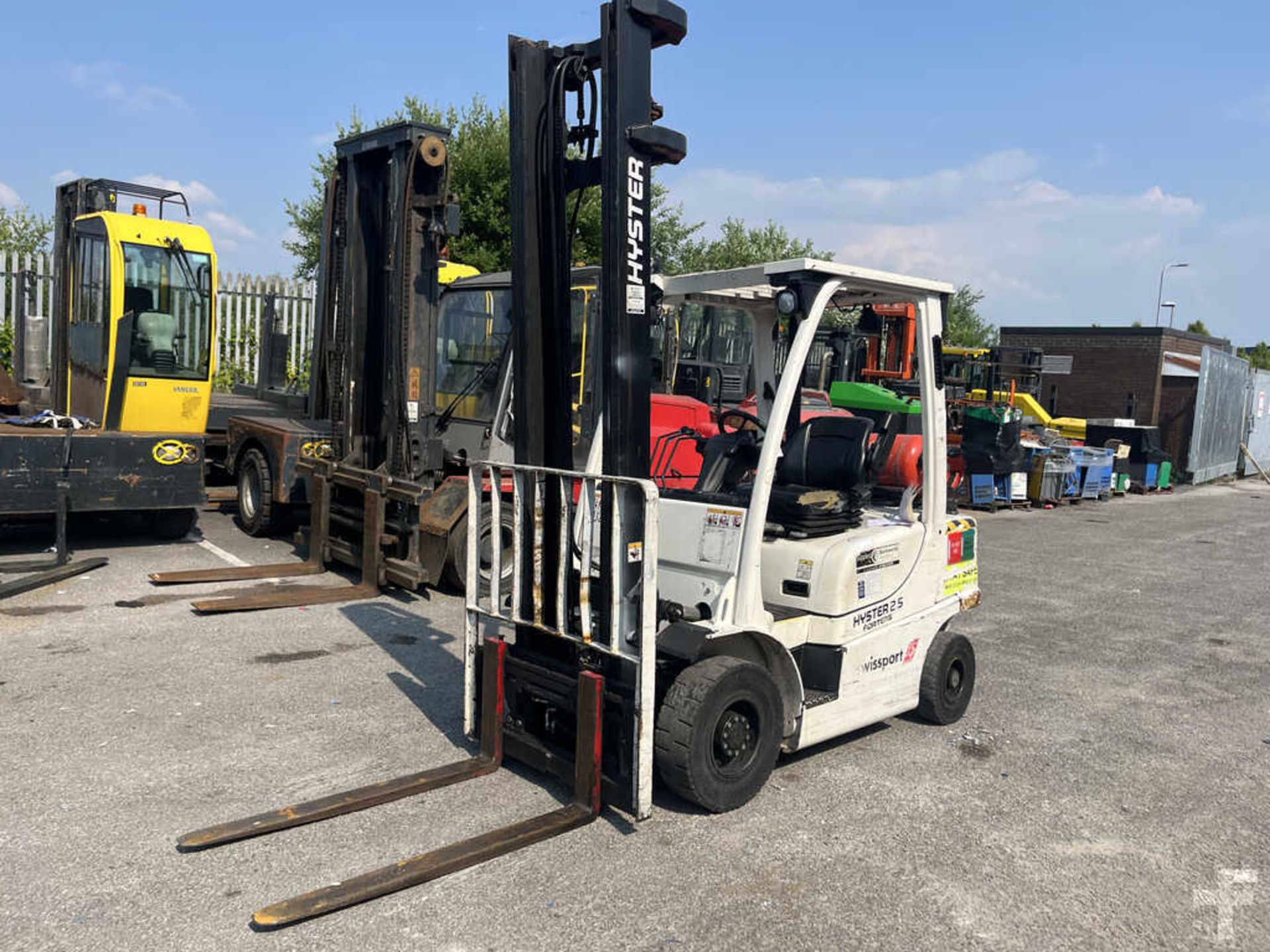 2012 LPG FORKLIFTS HYSTER H2.5FT - Image 2 of 6