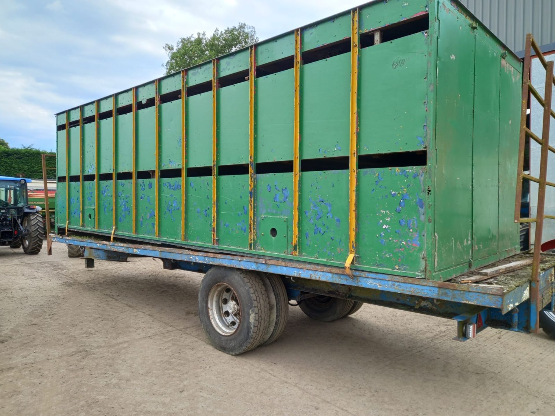 ALUMINIUM STOCK CONTAINER SHEEP DECKS