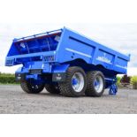 RUGGED RELIABILITY: TYRONE DUMP TRAILERS - SUPER SINGLE TYRES, 2-PACK PAINT FINISH