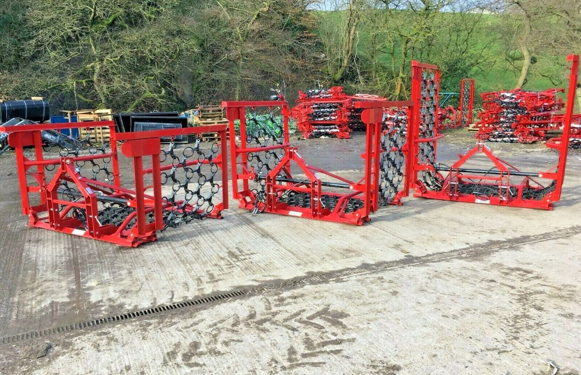 NEW 2023 CHAIN HARROWS: HYDRAULIC FOLDING DESIGN 6M HYDRAULIC FOLDING - Image 6 of 10