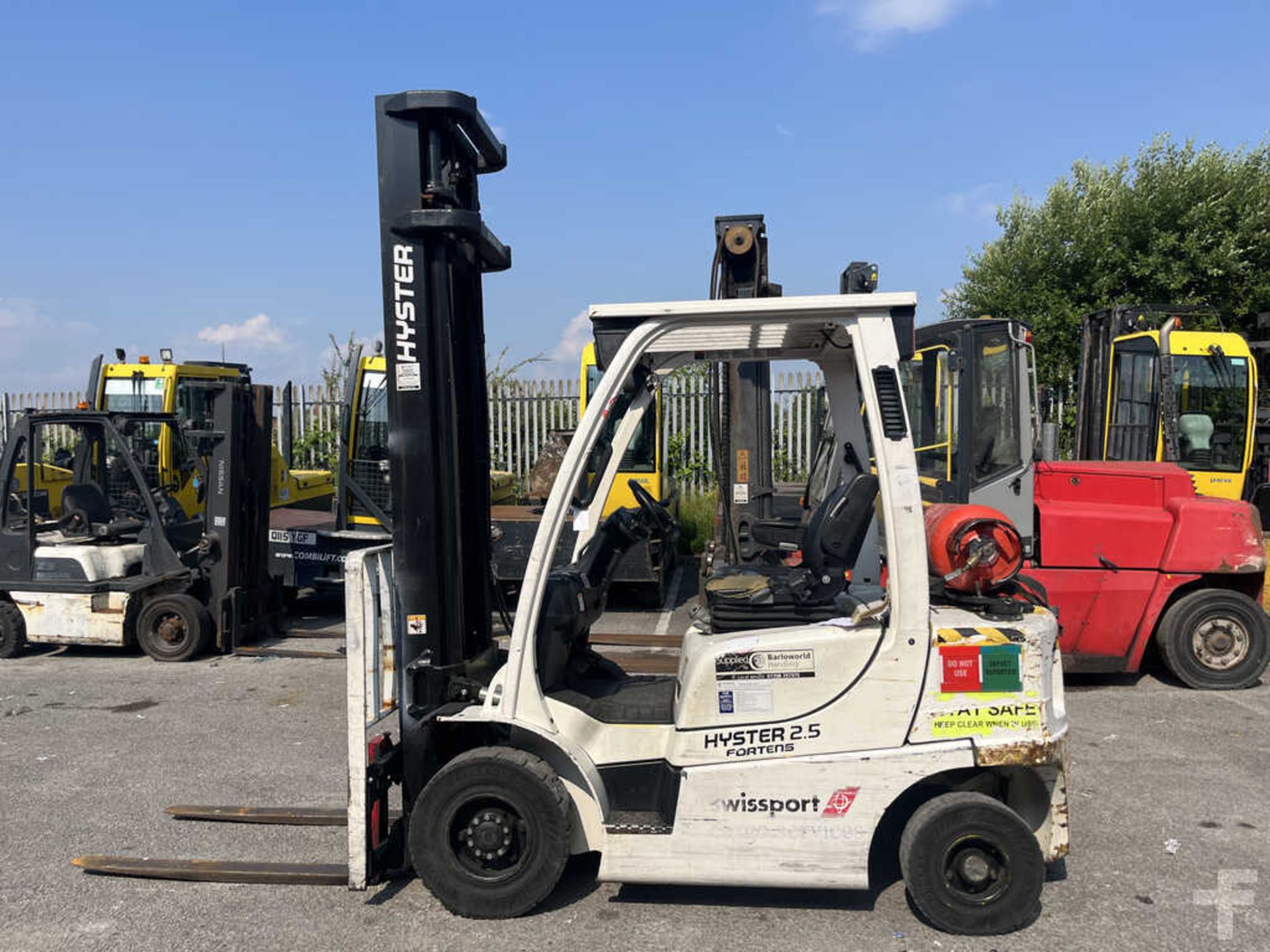 2012 LPG FORKLIFTS HYSTER H2.5FT