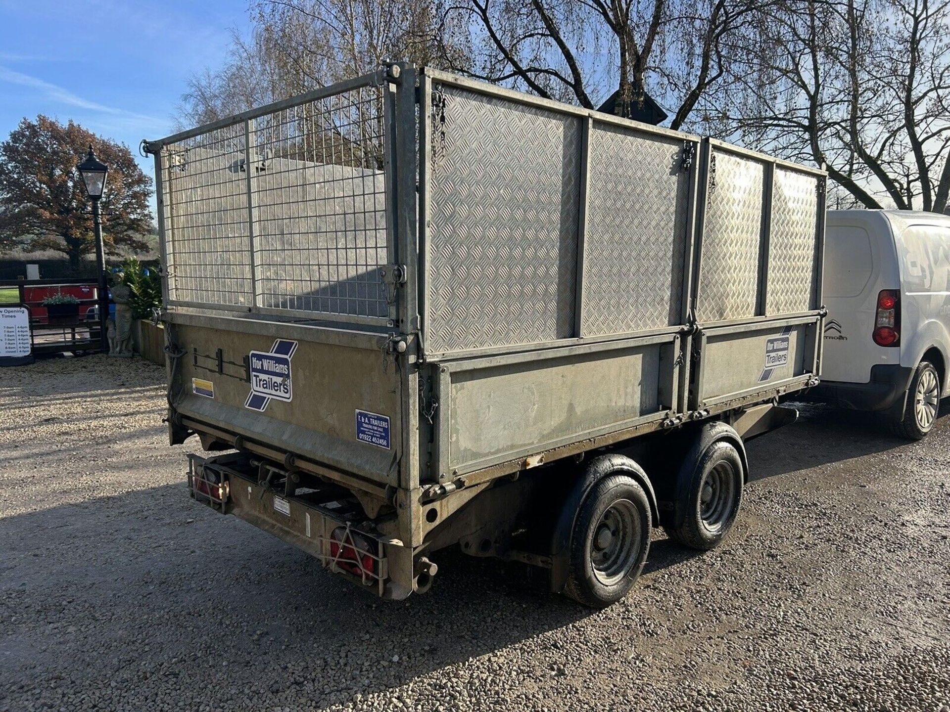 TT3017 IFOR WILLIAMS TIPPER TRAILER - Image 4 of 7