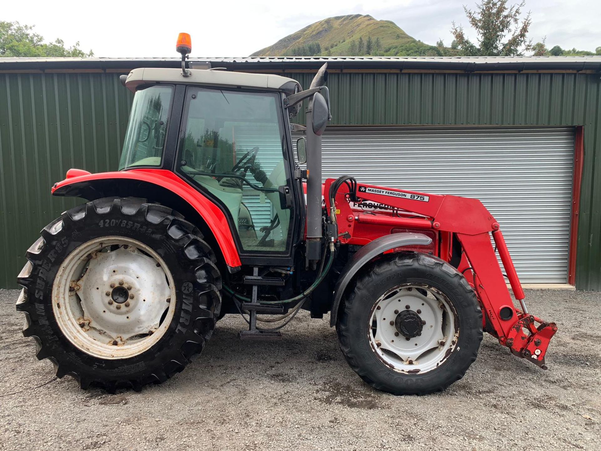 MASSEY FERGUSON 6455 TRACTOR WITH POWER LOADER 100HP - Image 2 of 15