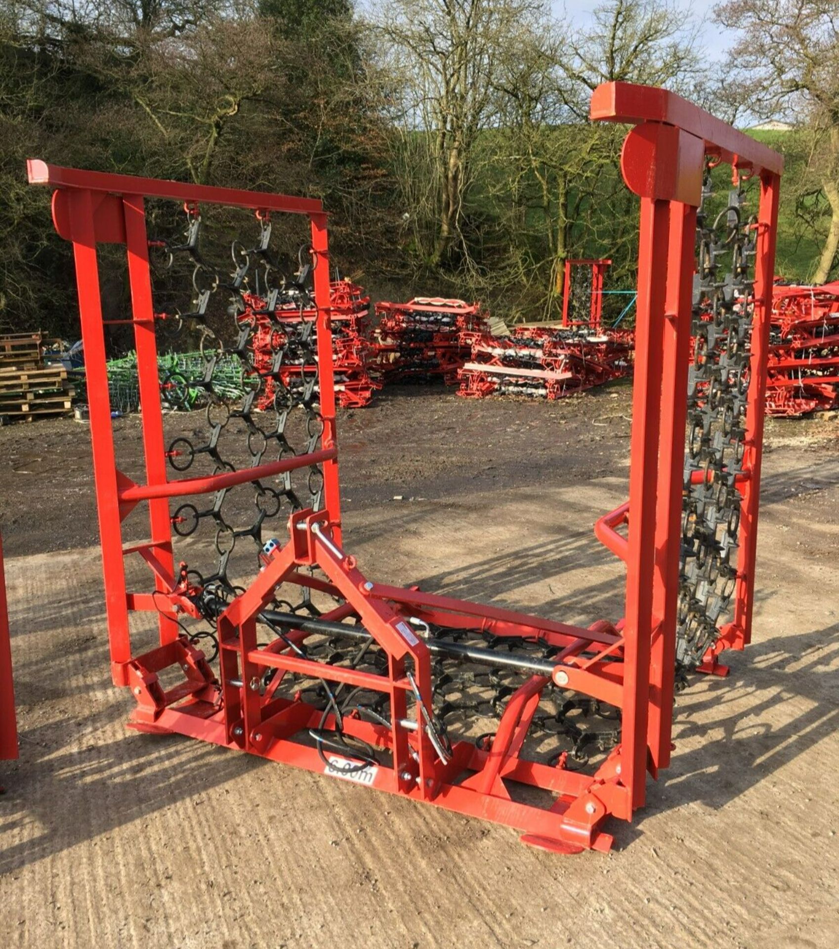 NEW 2023 CHAIN HARROWS: HYDRAULIC FOLDING DESIGN 4M HYDRAULIC FOLDING