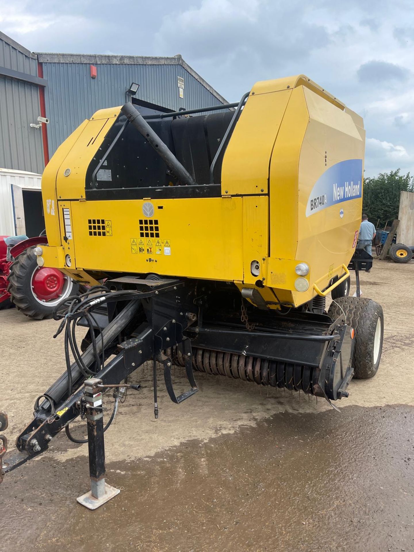 2007 SUPERFEED NEW HOLLAND BR740A BALER - Image 3 of 7