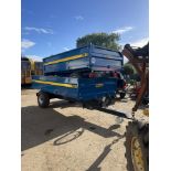 BRAND NEW FLEMING TR4 TIPPING TRAILER.