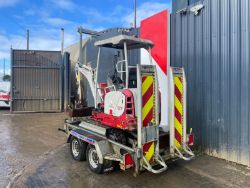 DIG & ROLL: 2015 TAKEUCHI TB216 + 2.7T TRAILER POWERHOUSE