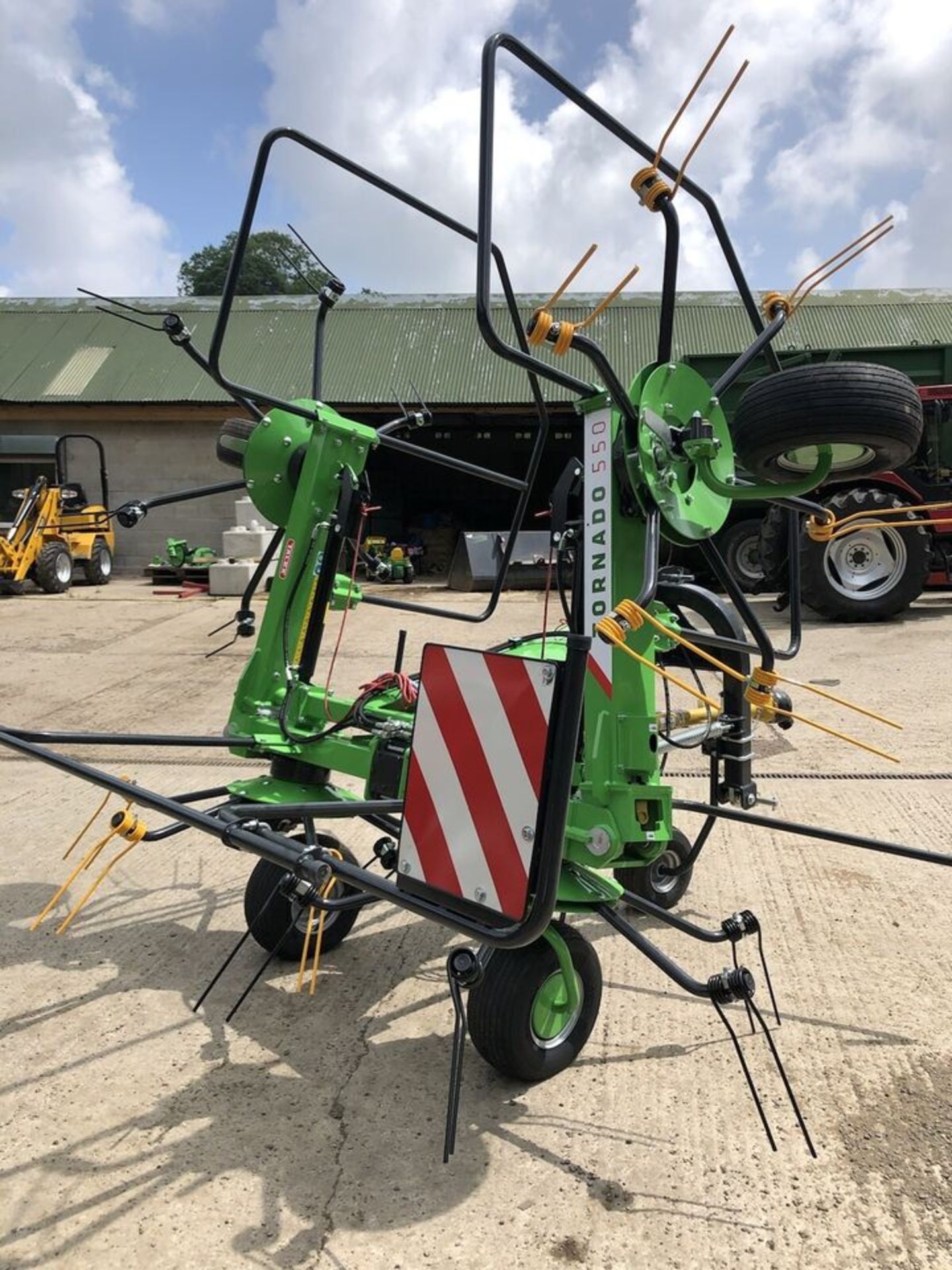 GEAR UP FOR SUCCESS: TALEX TORNADO 550 TEDDER WITH COMER GEARBOX PRECISION