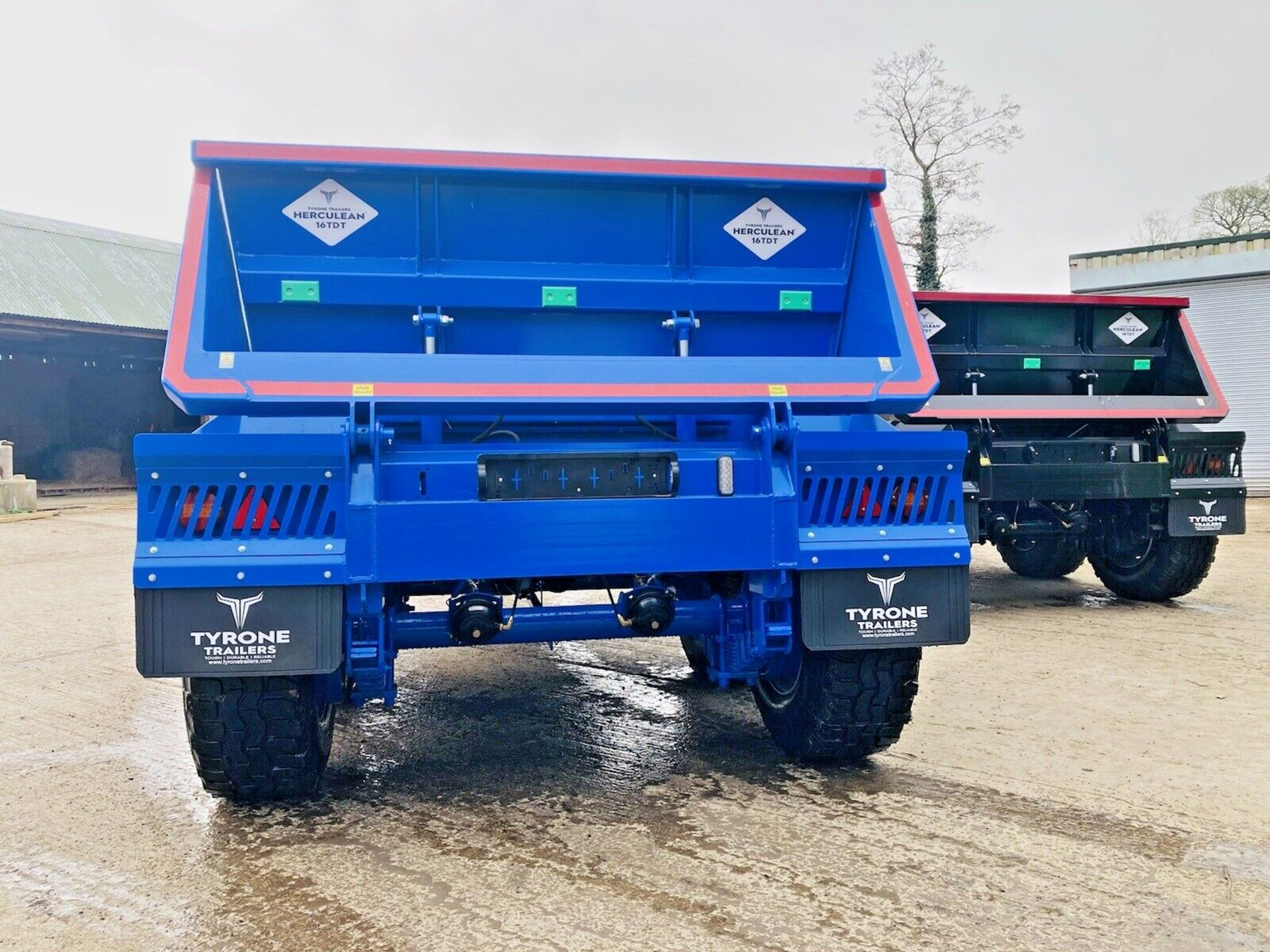 RUGGED RELIABILITY: TYRONE DUMP TRAILERS - SUPER SINGLE TYRES, 2-PACK PAINT FINISH - Image 3 of 6