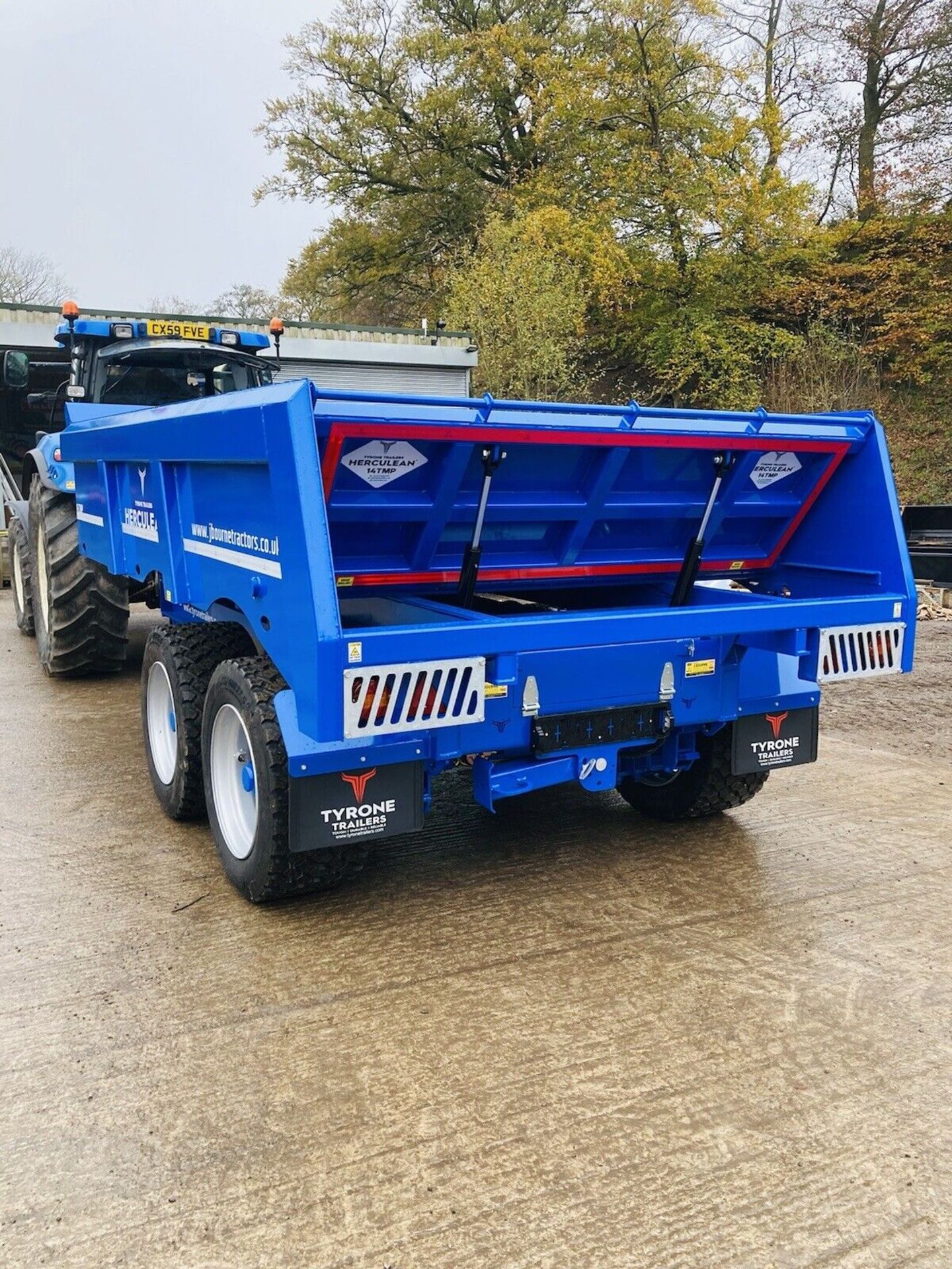 HAULING EXCELLENCE: MULTI-PURPOSE 14-TON DUMP TRAILER - RUGGED, RELIABLE, READY" - Image 4 of 11