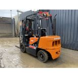 TRIPLEX TRIUMPH: 2017 YANMAR DIESEL FORKLIFT - SIDESHIFT, 2527 HRS