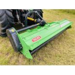 EFFICIENCY PLUS: WHALE TAIL FLAILS, REAR ROLLER 2.8M ( 9FT )