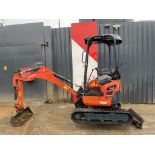 KUBOTA U17-3 MINI EXCAVATOR 2016