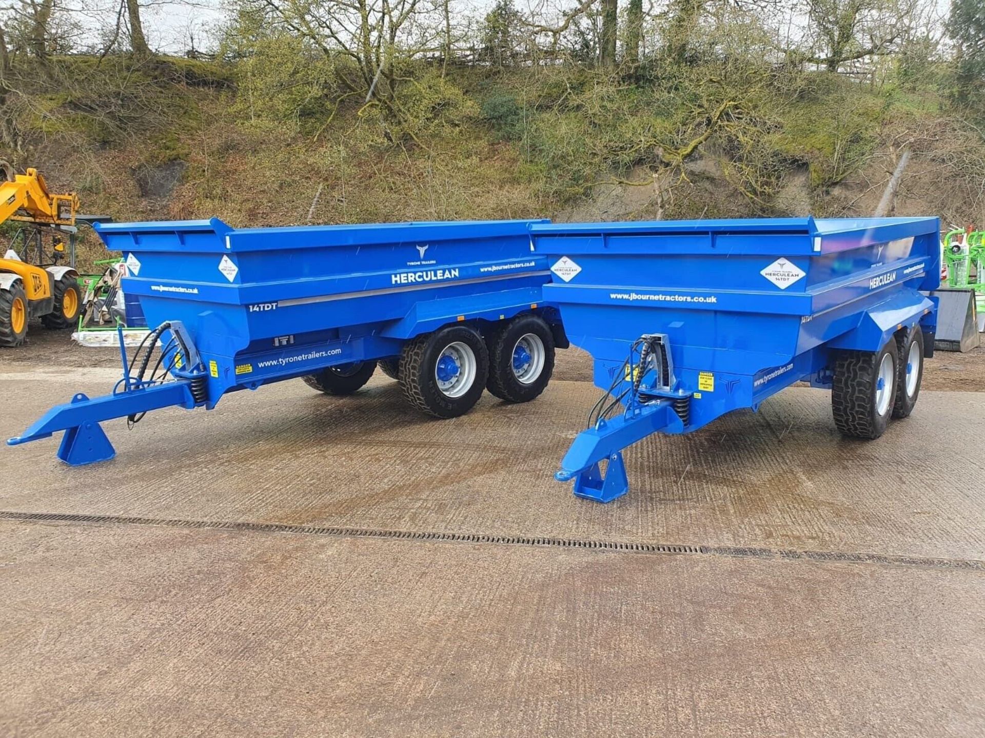 DUMPING PRECISION: TYRONE TRAILERS - 10MM FLOOR, 8MM SIDES, COMMERCIAL AXLES - Image 7 of 7