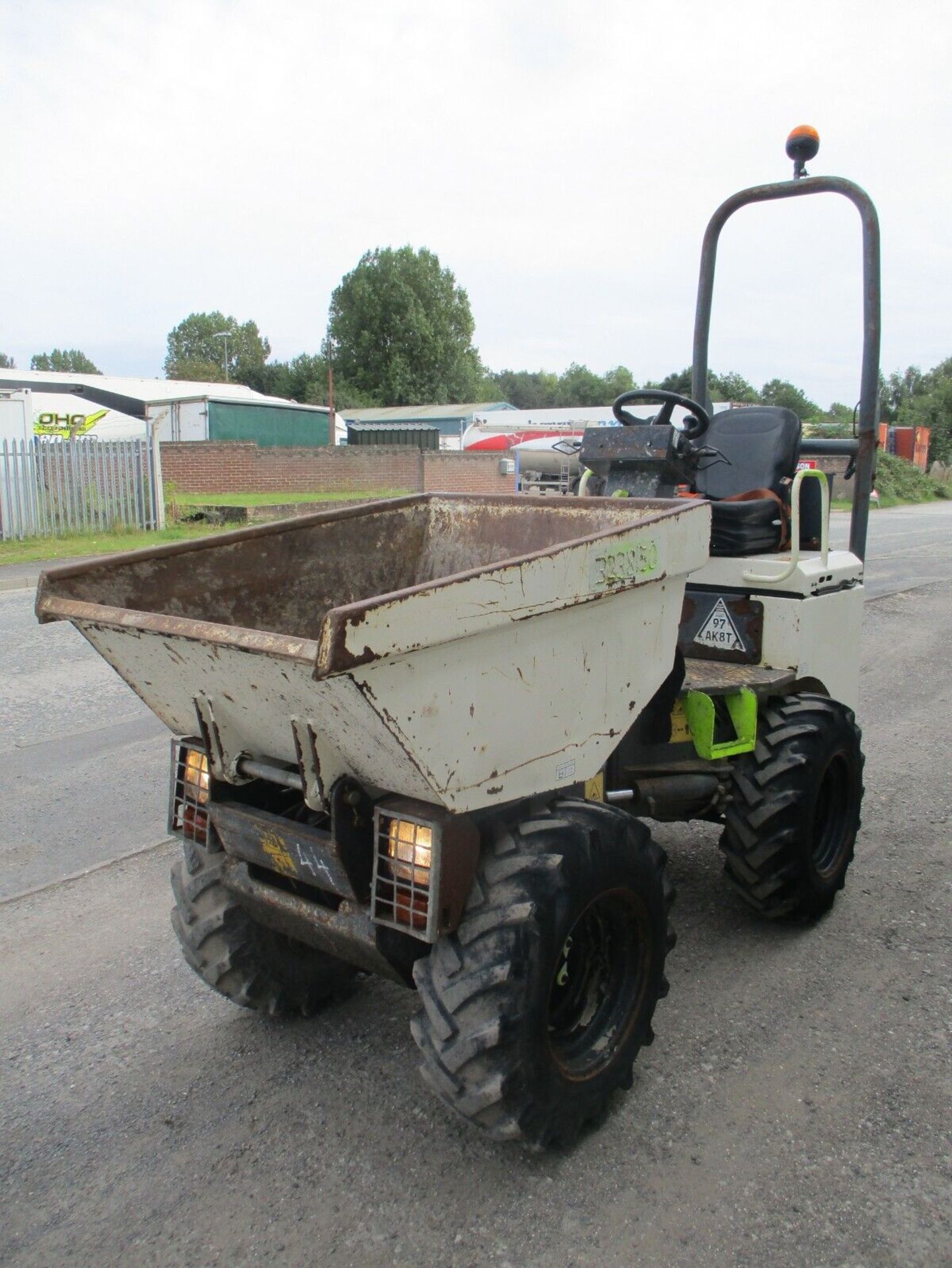 2015 KUBOTA ENGINE TEREX TA1 1TON DUMPER - Image 5 of 12