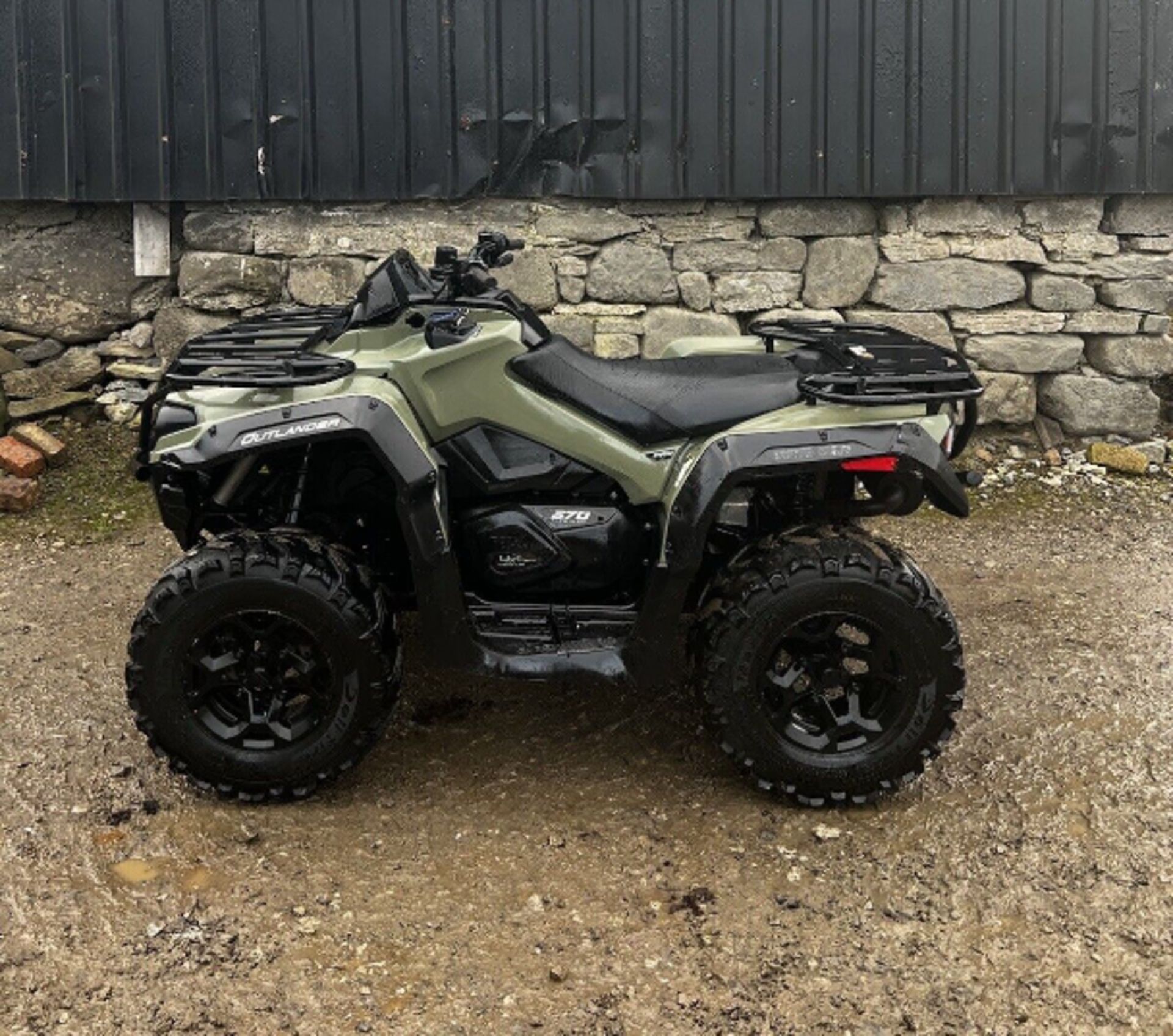 ELECTRIC PRECISION: CAN-AM OUTLANDER 570 PRO QUAD WITH EPS