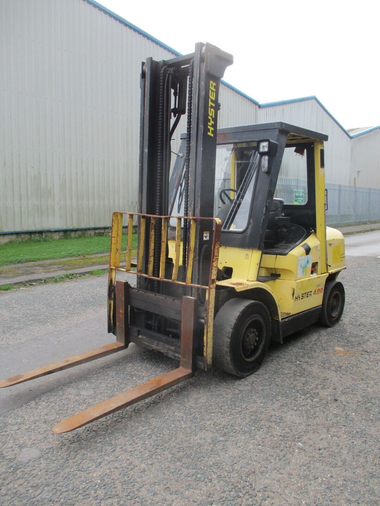 4 TON LIFT HYSTER H4.00XM FORKLIFT - Image 5 of 11