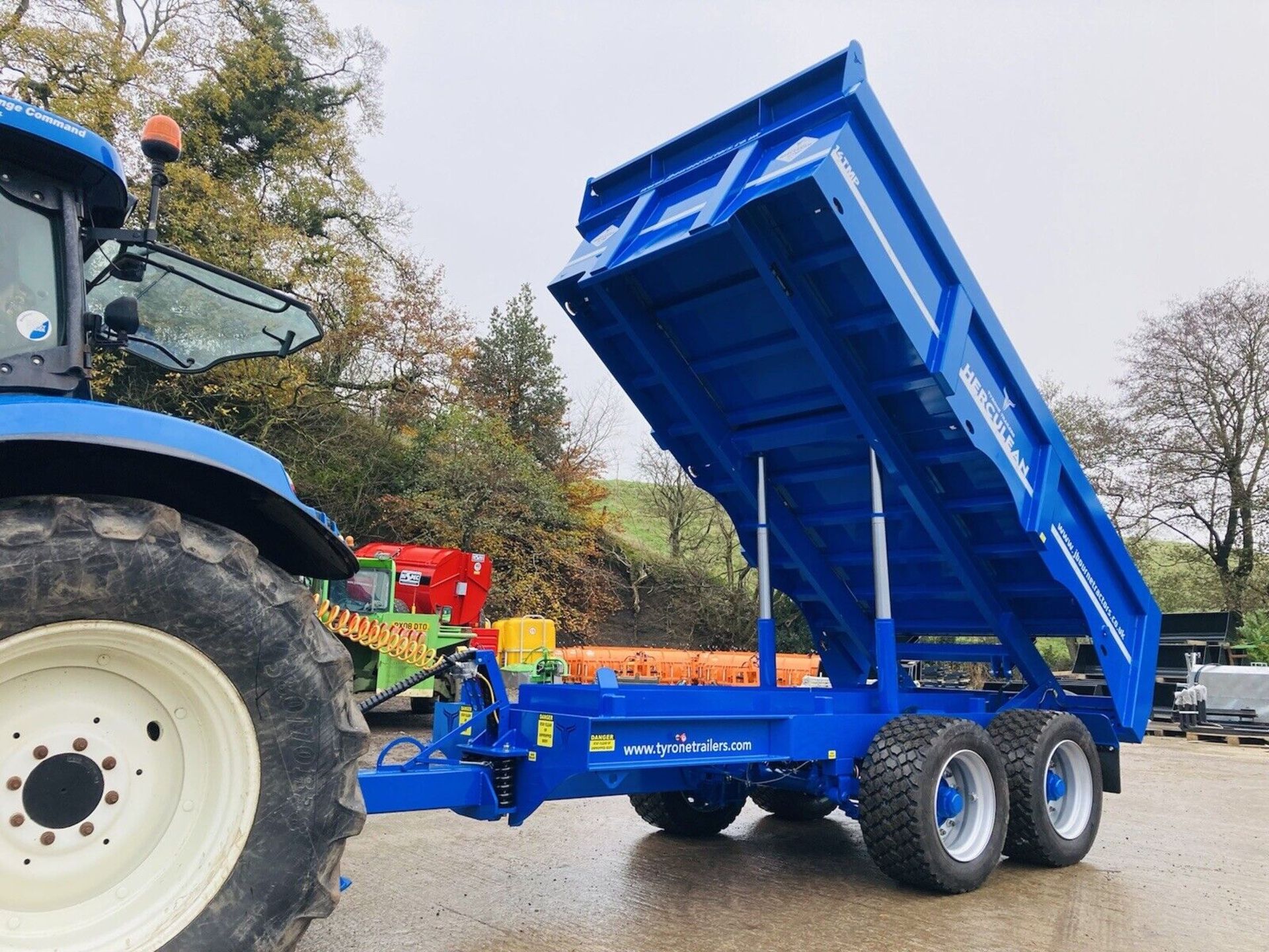 HAULING EXCELLENCE: MULTI-PURPOSE 14-TON DUMP TRAILER - RUGGED, RELIABLE, READY" - Image 8 of 11