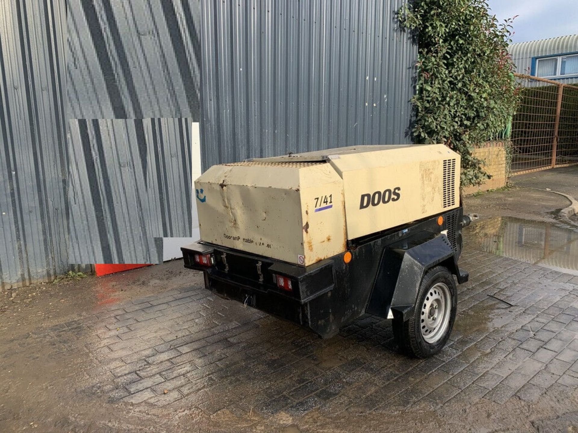 YANMAR BRILLIANCE: 2015 DOOSAN 7/41 COMPRESSOR - 35.0 KW MIGHT - Image 7 of 11