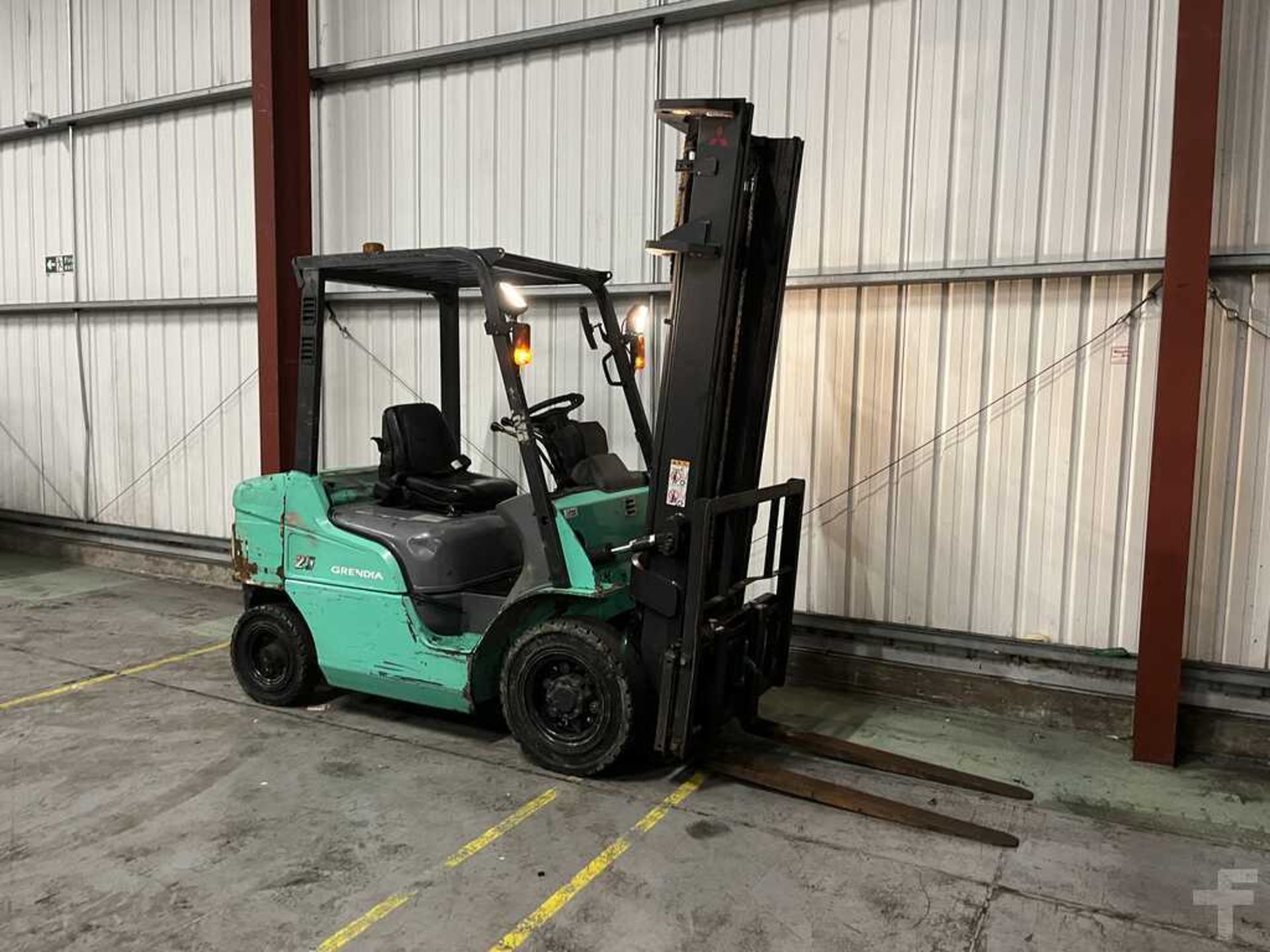 2009 DIESEL FORKLIFTS MITSUBISHI FD25T - Image 4 of 6