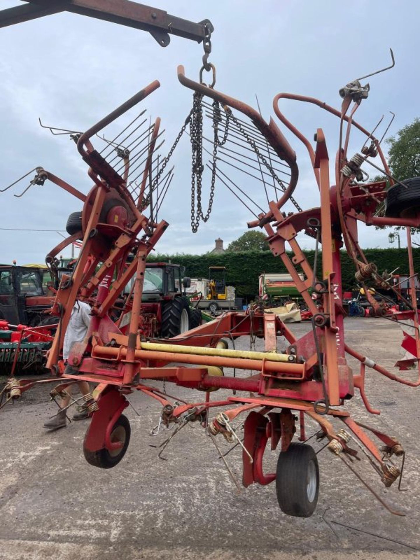 LELY LOTUS 600, 4 ROTOR TEDDER