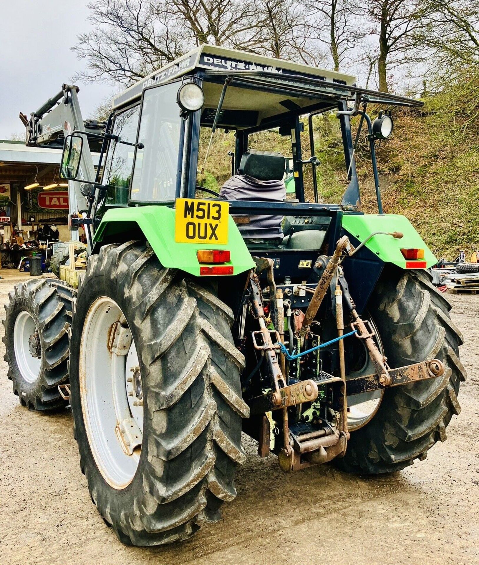 DEUTZ FAHR AGROXTRA 4.47 WITH A QUICKE Q950 LOADER. - Image 2 of 14