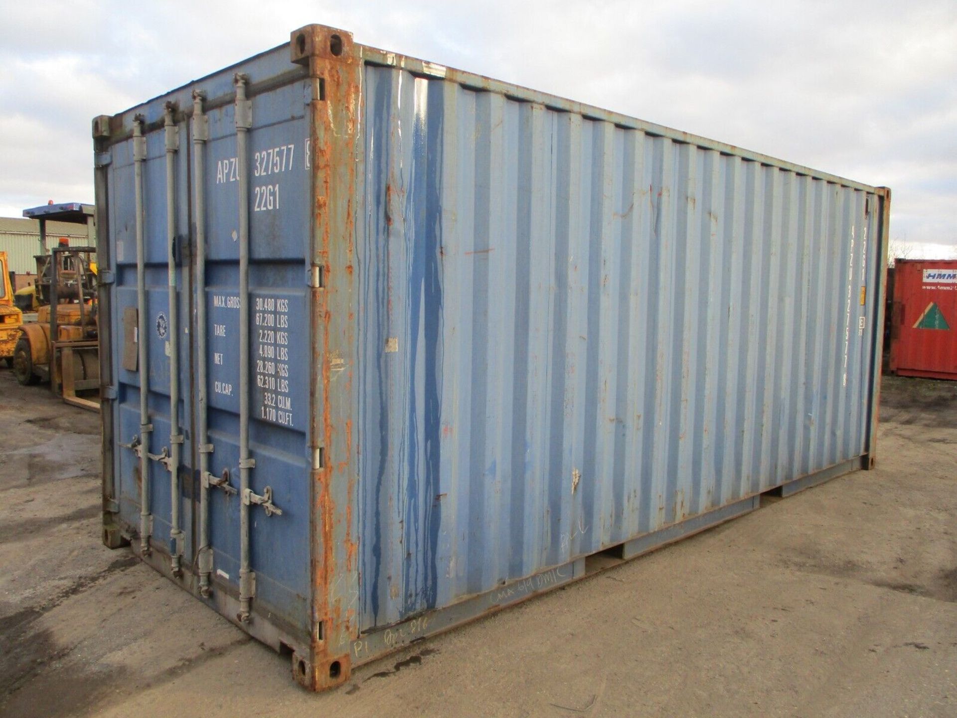 SHIPPING CONTAINER 20 FEET LONG X 8 FEET WIDE - Image 4 of 9