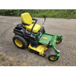 JOHN DEERE Z540R RIDE ON MOWER KAWASAKI V-TWIN CYLINDER ENGINE24HPHYDROSTATI