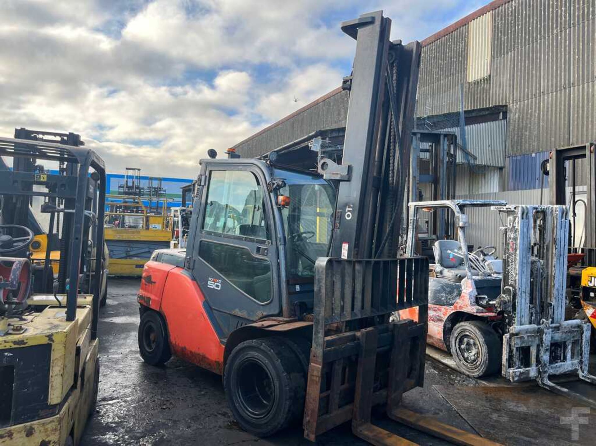 2014 DIESEL FORKLIFTS TOYOTA 40-8FD50