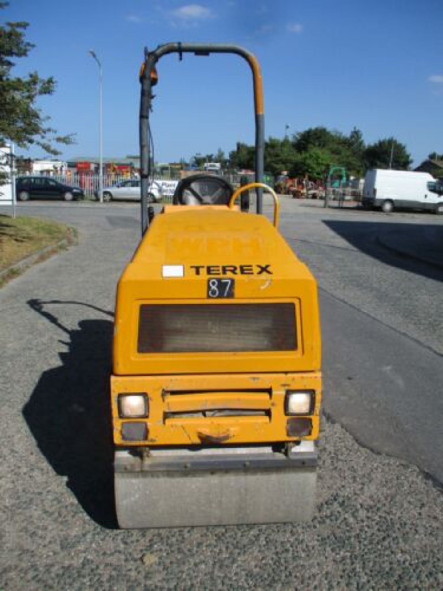 2012 TEREX TV800: VIBRATING ROLLER POWER