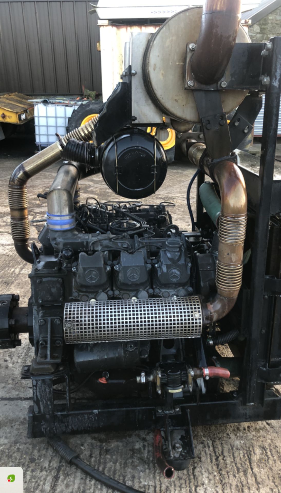 MERCEDES OM 441 INDUSTRIAL V6 DIESEL ENGINE UNIT - Image 7 of 10