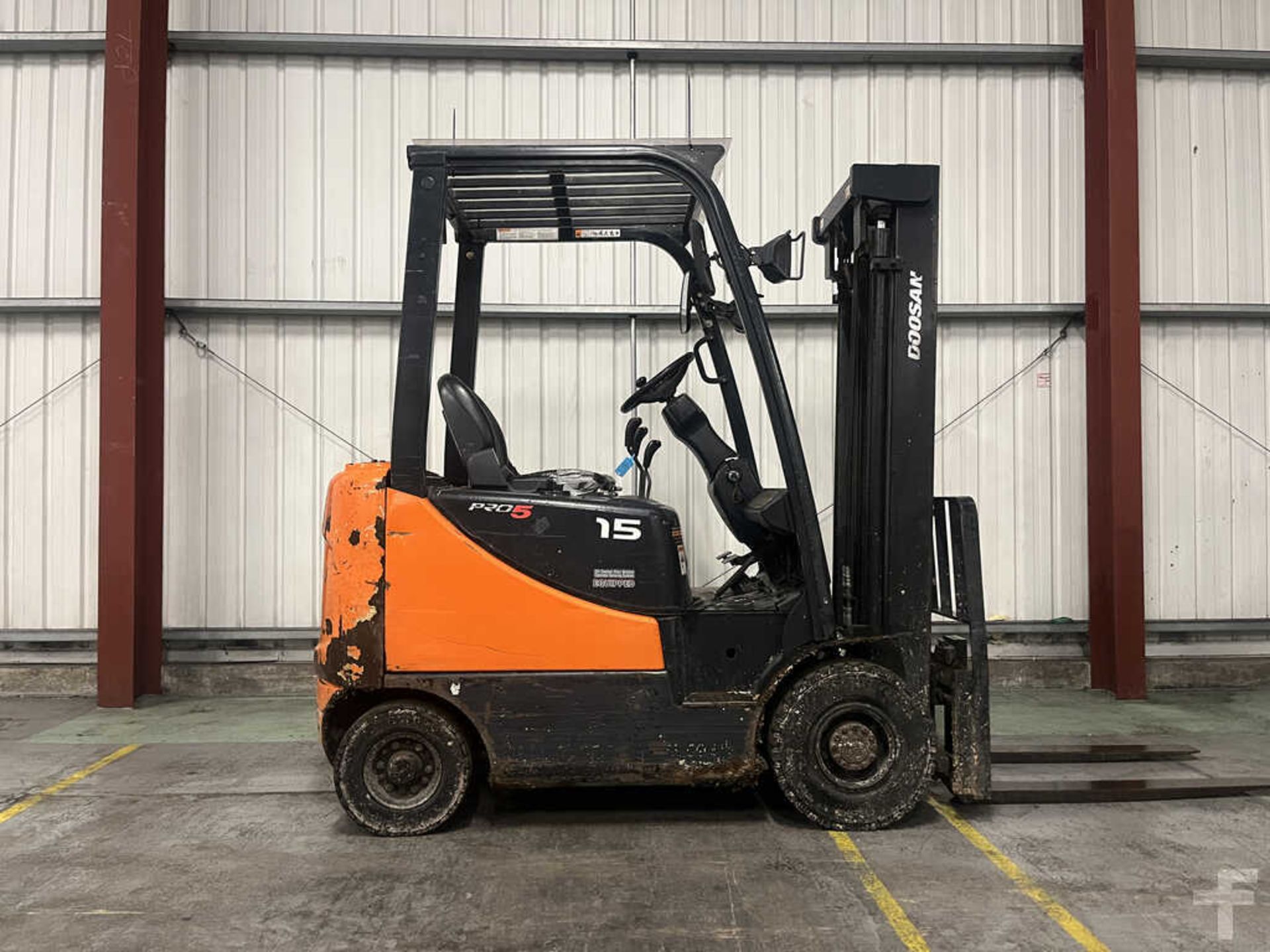 2013 DIESEL FORKLIFTS DOOSAN D15S-5 - Image 6 of 7