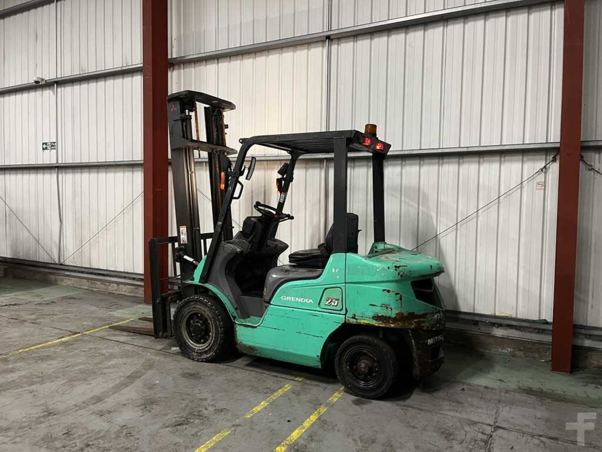 2009 DIESEL FORKLIFTS MITSUBISHI FD25T - Image 3 of 6