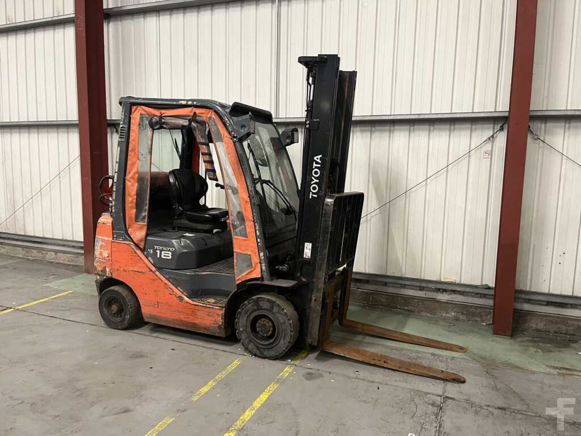 LPG FORKLIFTS TOYOTA 02-8FGF18 - Image 3 of 5
