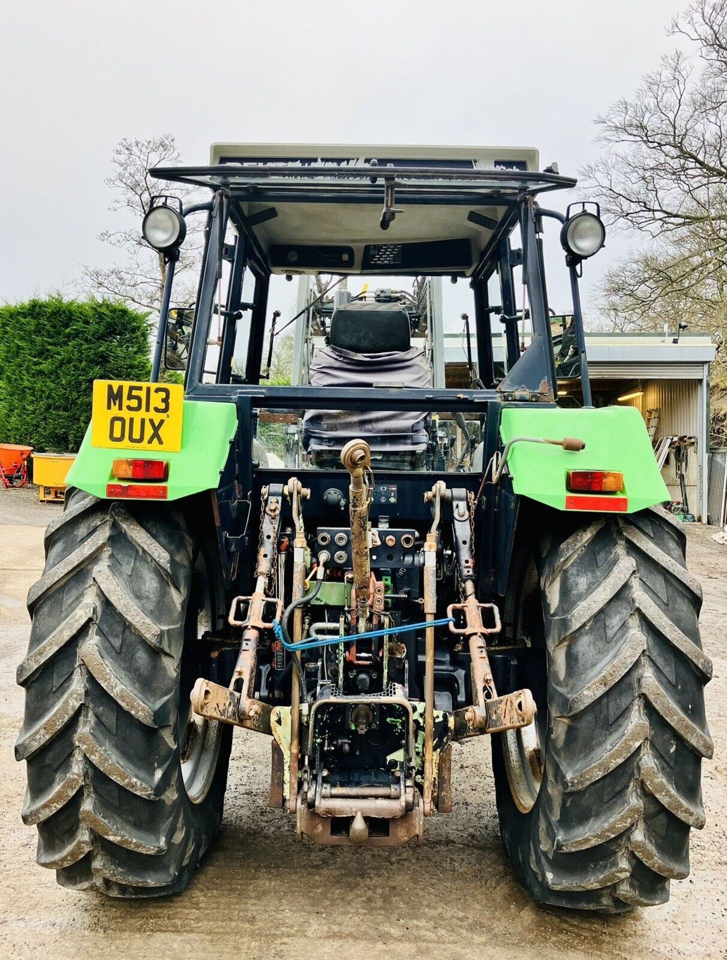 DEUTZ FAHR AGROXTRA 4.47 WITH A QUICKE Q950 LOADER. - Image 3 of 14