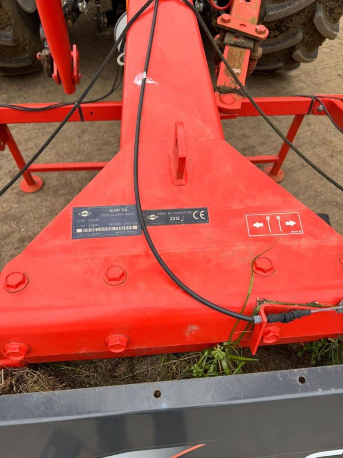 KUHN GF642 6 ROTOR TEDDER - Image 4 of 7