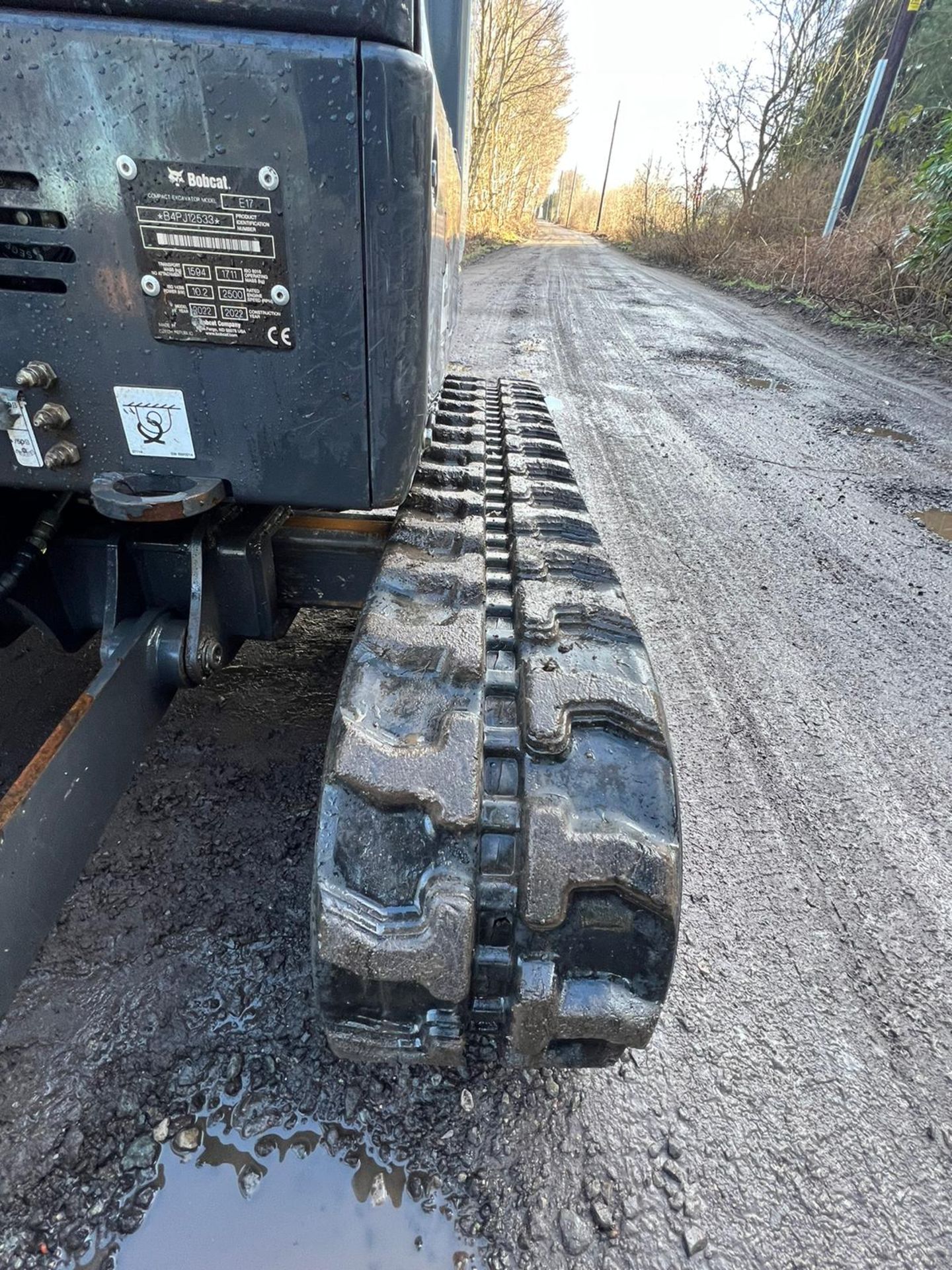 BOBCAT E17 EXPANDABLE TRACKS 530 HOURS - Image 12 of 22