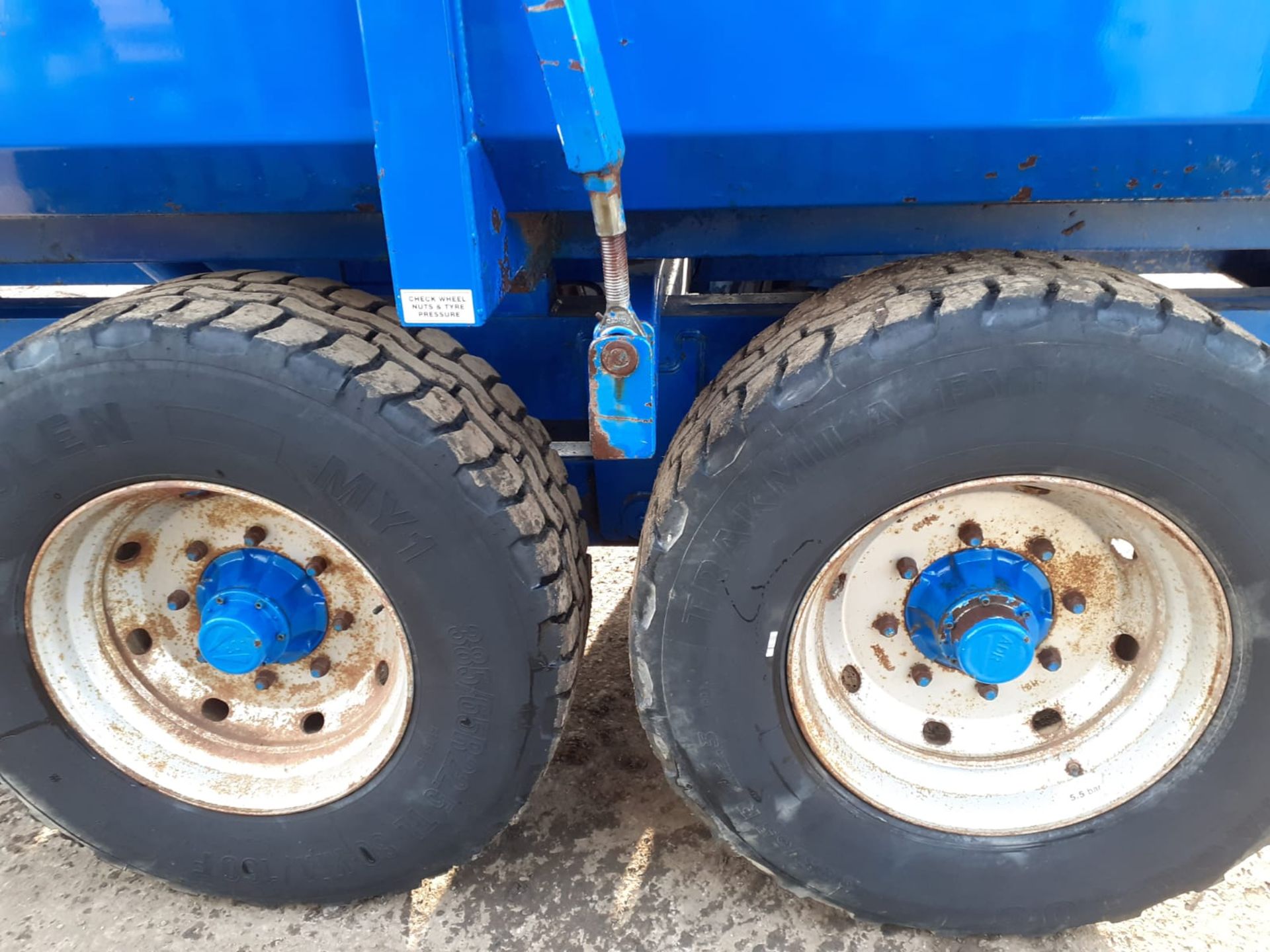 SMYTH 14 TON SILAGE TRAILER’S. - Image 6 of 7