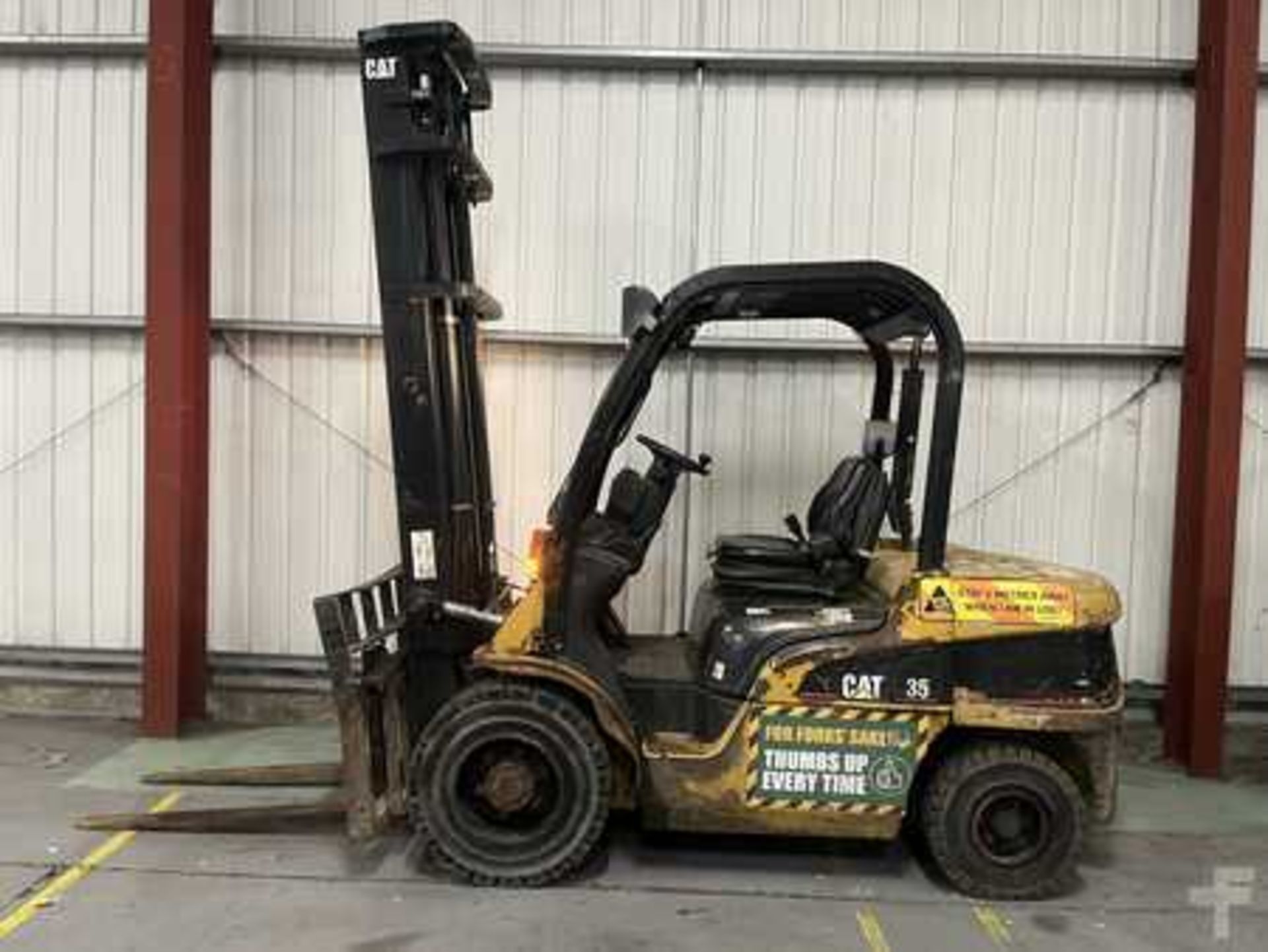 DIESEL FORKLIFTS CAT LIFT TRUCKS DP35N - Image 2 of 6